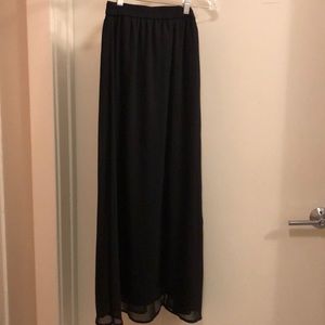 Black Maxi Skirt
